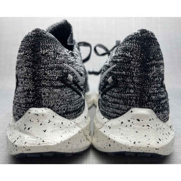 Nike Pegasus Turbo Next Nature Flyknit Black White DM3414-005 Size 8.5 - Picture 4 of 6